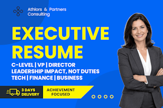 write executive resume that positions you for leadership roles