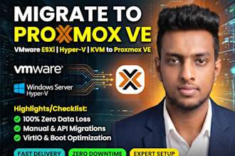do vmware esxi to proxmox ve migration