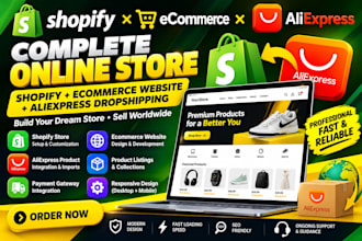 design france german shopify store ecommerce website and aliexpress dropshipping