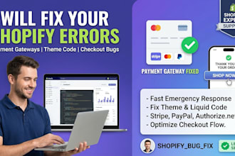 fix shopify payment gateway and shopify store errors