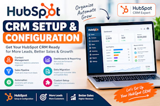 set up and configure hubspot CRM for your business