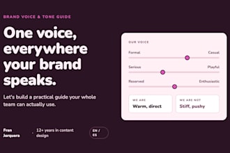 create a brand voice and tone guide for your business