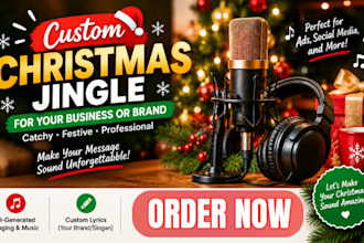 create a custom ai christmas jingle for your business or brand