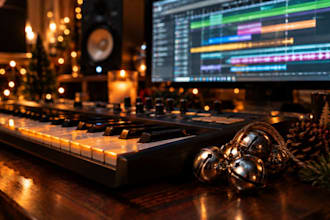 produce or arrange professional christmas music