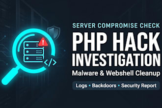 check your server for php hack, malware, webshell and security compromise