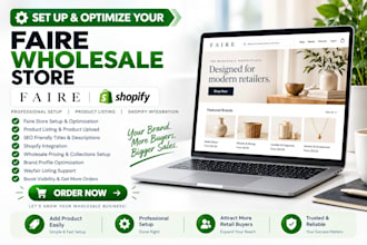 integrate faire wholesale with shopify store for automated inventory and orders