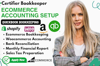 do ecommercebookkeeping accounting for shopify woocommerce in quickbooks xero