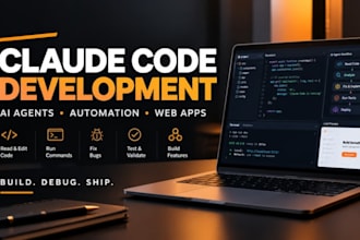 build ai agents, web apps and automations using claude code