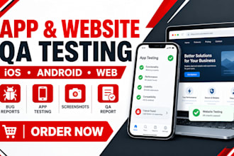 test IOS app rating review, moblie android app qa website review app promotion