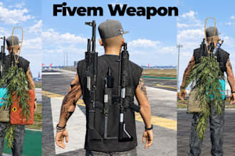 design custom fivem weapons skins and meta files