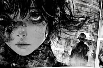 anime manga comic book illustration manga or manga cover