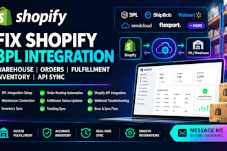 fix shopify 3pl integration warehouse fulfillment inventory mismatches api sync