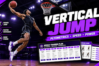 create a plyometric workout plan for vertical jump and speed