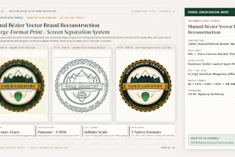 do vector tracing, redraw or convert your logo to svg, PDF, ai