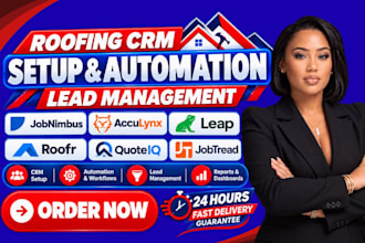 setup jobnimbus acculynx leap roofr quoteiq jobtread roofing crm lead management