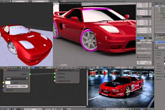 create photorealistic 3d car models, automotive cgi and realistic car renderings
