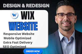 revamp wix website redesign, clone wix website design and redesign wix developer