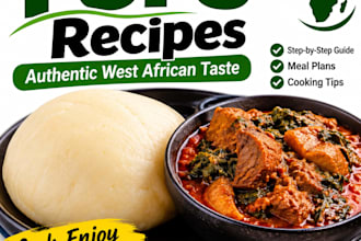 provide authentic fufu recipes, west african meal plans, and video cooking guide