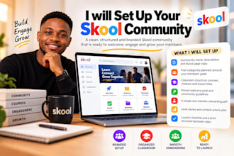 set up your skool community with onboarding and a launch checklist