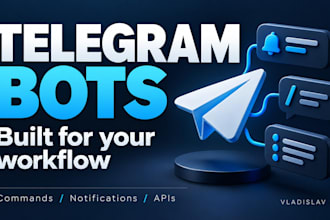 develop a custom telegram bot with nodejs and typescript