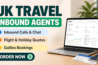 staff your UK travel agency with inbound booking agents