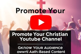 do christian, gospel youtube video promotion