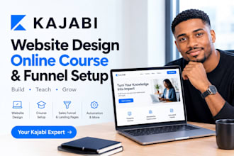 kajabi website, kajabi online course, kajabi website design as kajabi expert