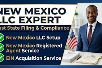 register llc and setup usa llc or new mexico llc for business growth