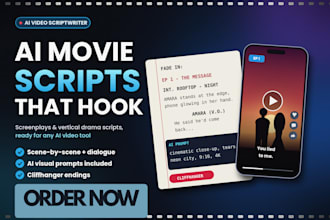 write an ai movie script feature film script short film screenplay screenwriting