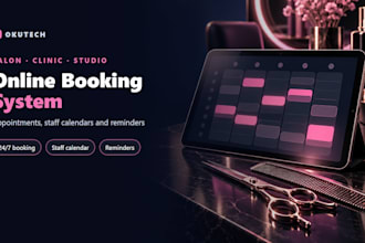 build an online booking system for your salon or clinic