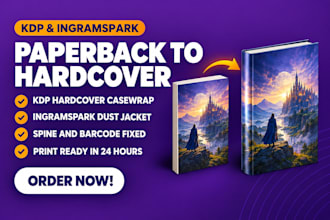 fix rejected kdp cover ingramspark hardcover casewrap paperback formatting