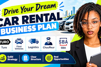 car rental business plan turo fleet vehicle logistics chauffeur financial mo sba