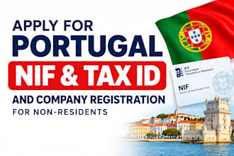 do portugal nif, tax id and company registration for non residents