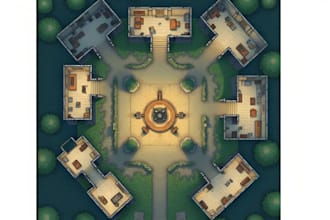 design dnd battle map, fantasy rpg map, vtt map, inkarnate, dungeon map, roll20