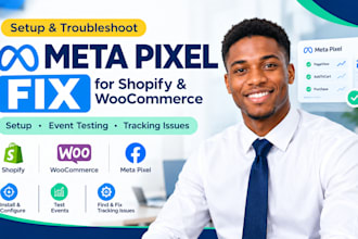 setup meta pixel, facebook shop, instagram shop for shopify and woocommerce