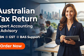 prepare your australian tax return with abn, gst and bas support