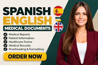 translate spanish and english medical documents accurately