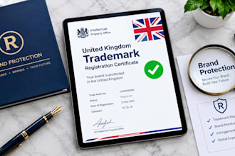 do UK trademark search and ukipo filing to protect your brand name