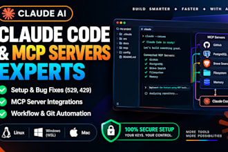 install, configure, troubleshoot claude code, fix errors, integrate mcp servers