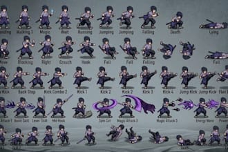 pixel art character pixel art sprite sheet pixel art animation 2d pixel art game