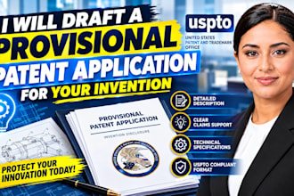 draft a provisional patent application for your invention