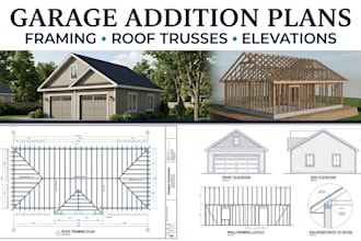 provide structural and architectural permit drawings for building approval