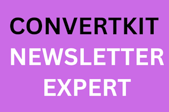 setup convertkit newsletter convertkit landing page kit automation