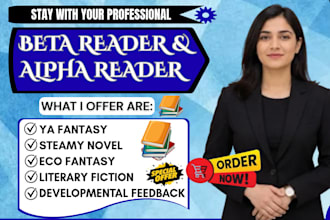 be your ya fantasy or eco fantasy with comprehensive developmental feedback