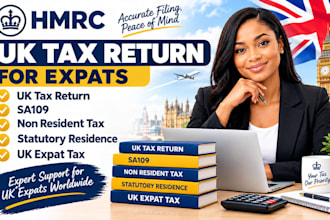 uk tax return,sa109,non resident tax,statutory residence,uk expat tax for expat