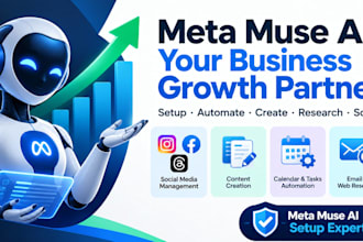 setup muse ai for management and growth for your business social media growth