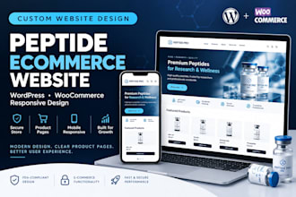 build a peptide website