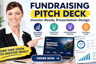 design a fundraising deck built to earn the second investor meeting