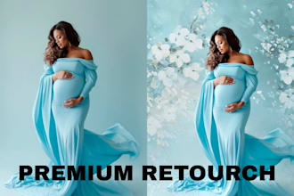 do high end photo retouching, skin retouch background removal and beauty editing