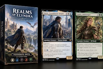 design custom mtg card token, alter tcg anime, tcg token cards, fantasy art
